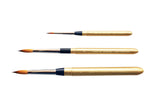 Mini Matte Gold Travel Brush
