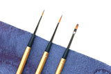 Mini Matte Gold Travel Brush