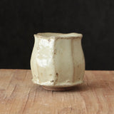 Wild Clay & Glaze Teacup, White Ash Glaze