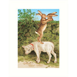 Kissing Rabbits | Easter Greeting Card