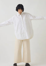Cotton Oxford Oversized Shirt