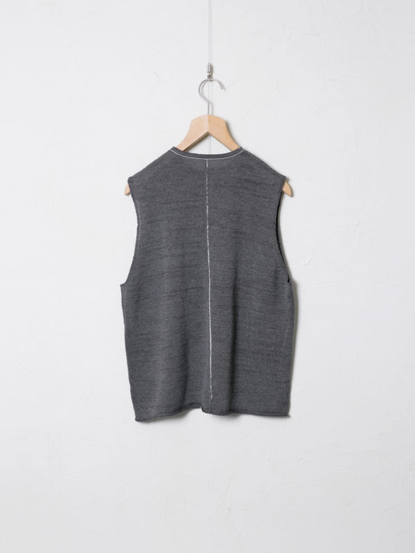 Woven Linen Vest