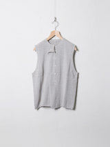 Knit Hemp-Cotton-Linen Gilet Vest