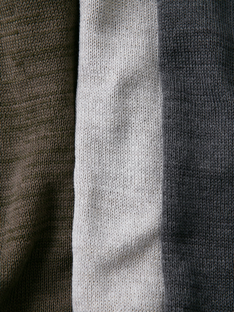 Knit Hemp-Cotton-Linen Gilet Vest