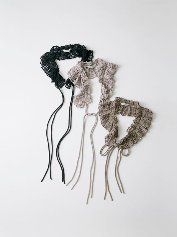 Cotton Crochet Collar