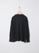 Woven Cotton Linen Mock Neck Pullover Shirt