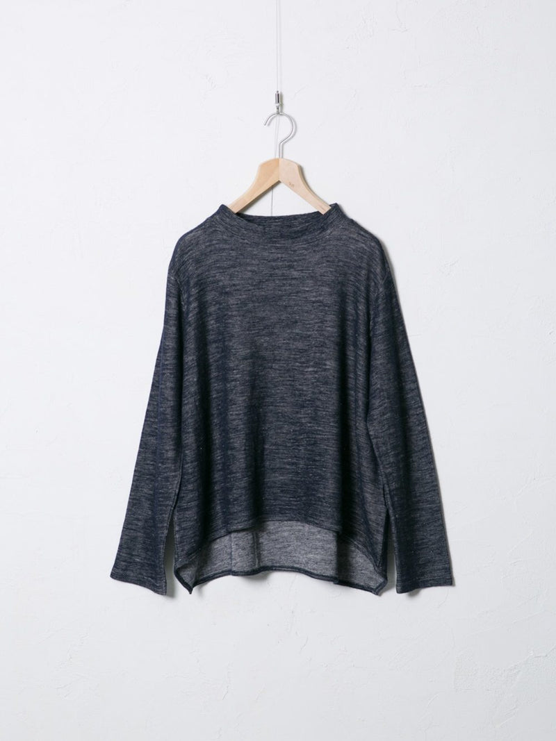 Knit Wool-Linen Pullover