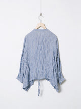 Vintage Stripe Woven Linen-Cotton Shirt 01