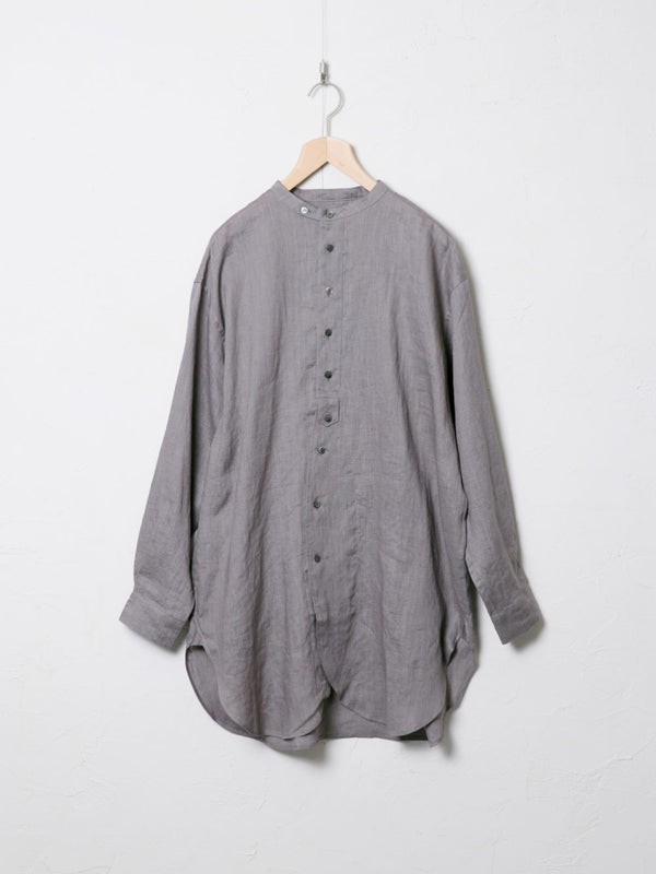 Woven Linen Heritage Tunic Shirt