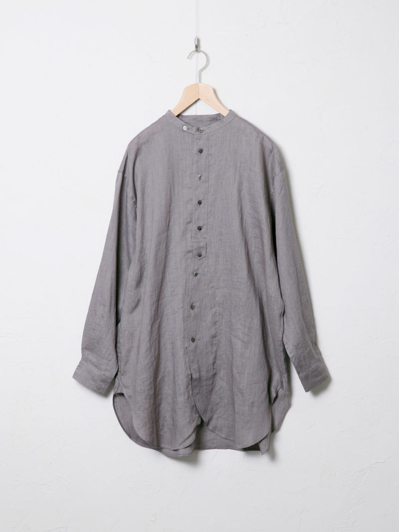 Woven Linen Heritage Tunic Shirt