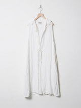 Woven Linen-Bamboo Rayon 2-Way Asymmetrical Dress