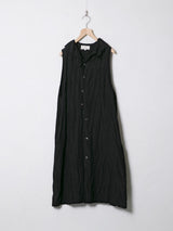 Woven Linen-Bamboo Rayon 2-Way Asymmetrical Dress