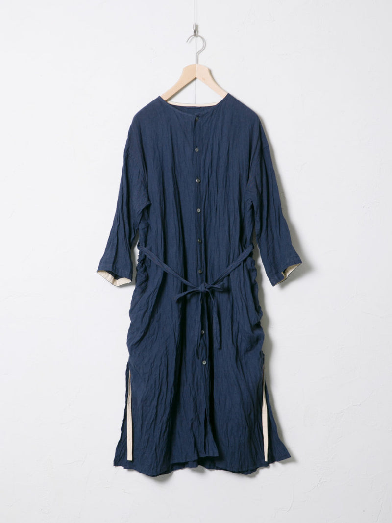 Woven Linen-Ramie Dress