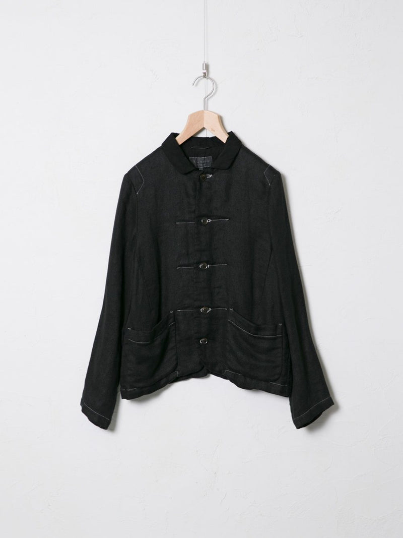 Centenaire Woven Linen 25/1 Stitched Jacket