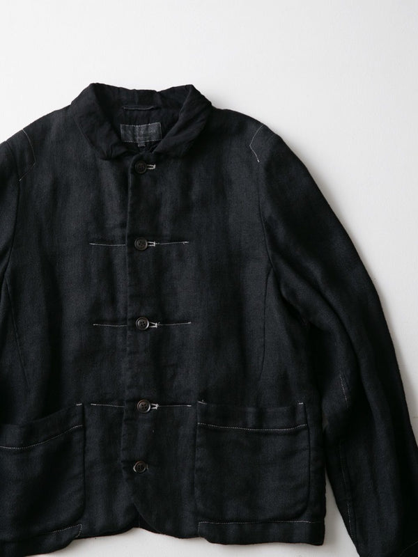 Centenaire Woven Linen 25/1 Stitched Jacket