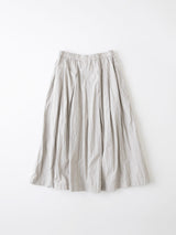 Tuck Gathered Skirt