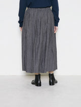 Tuck Gathered Skirt