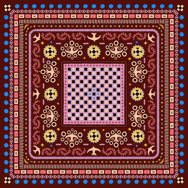 MÜR Square Wool Scarf