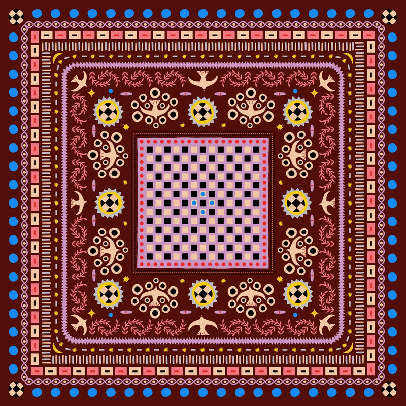 MÜR Square Wool Scarf