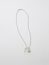 Brass Lace Necklace 02