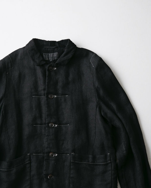 Centenaire Woven Linen 25/1 Stitched Jacket