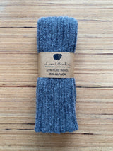 Wool Alpaca Blend Knit Leg Warmer