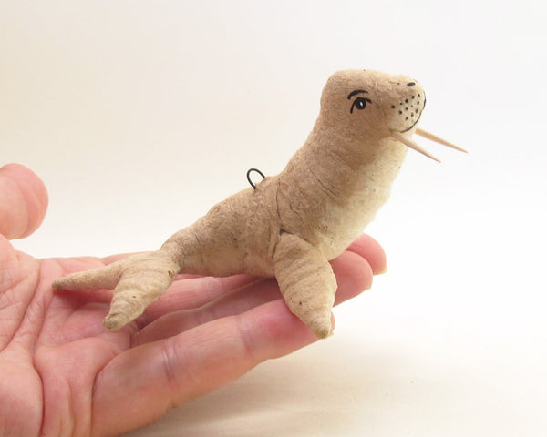 Soft Spun Walrus Ornament