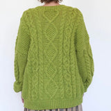Hand Knit Peruvian Wool Pullover Sweater