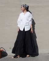 Tuck Gathered Skirt