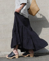 Tuck Gathered Skirt