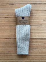 Wool Alpaca Blend Knit Sock