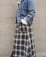 Ombre Western Skirt
