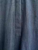 Umika Woven Long Sleeve Dress, Flat Lay Collar