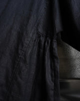 Linen Gather Dress