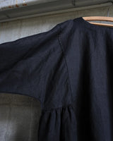Linen Gather Dress