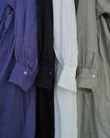 Linen Gather Dress