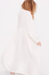 Woven French Linen Dress