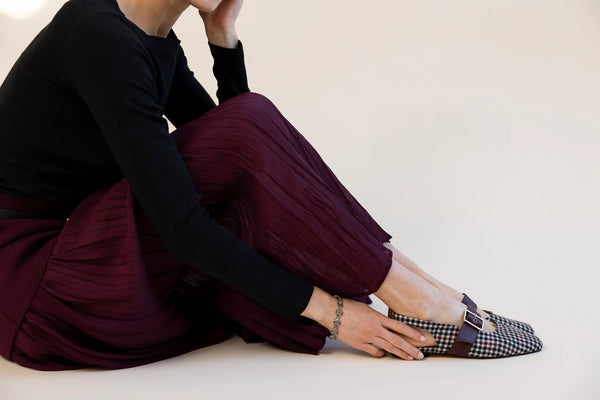 The Farrah, Black + White Tweed