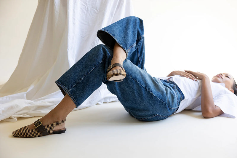 The Farrah, Chocolate Tweed