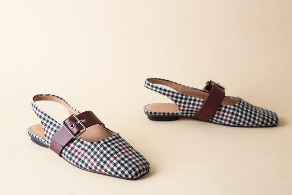 The Farrah, Black + White Tweed