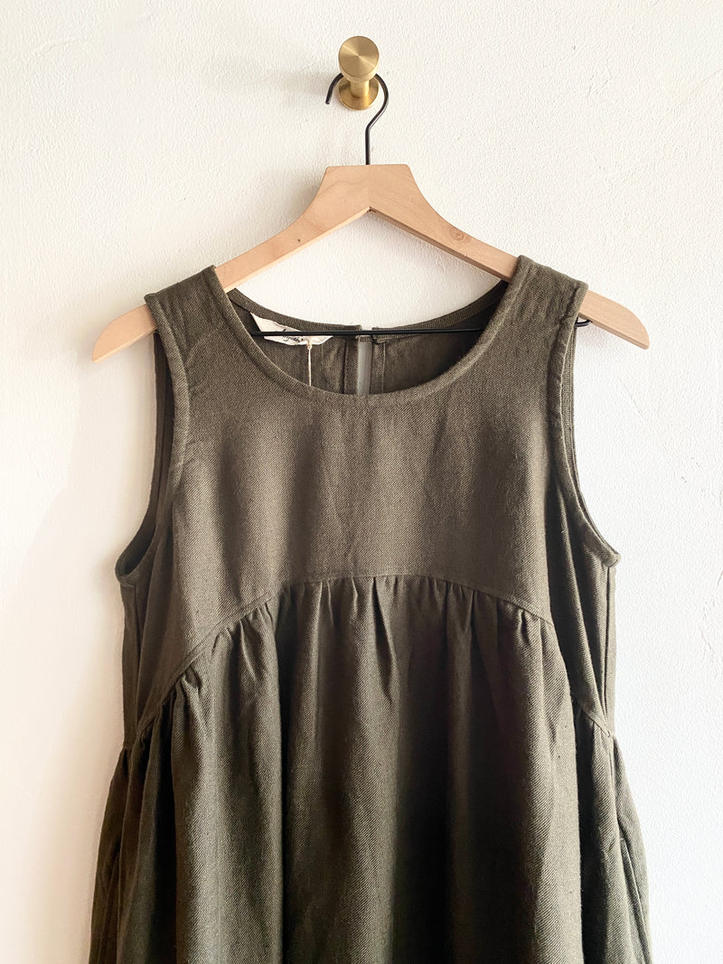 Linen Twill Weave Dress