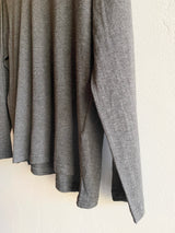 Cotton Yak Mock Neck Long Sleeve