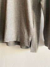 Cotton Yak Mock Neck Long Sleeve