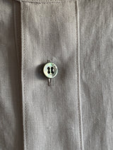 Linen Tunic Shirt, Vintage White