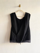 Linen Bamboo Swallow Vest