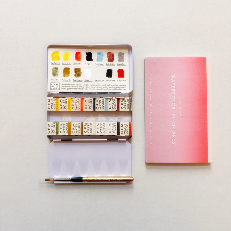 Case For Making Watercolors - Palette #3