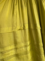 Astrid Silk Blouse in Lime