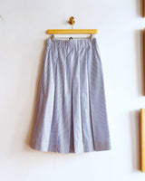 Drawstring Pleated Skirt
