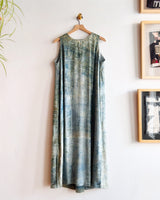 Velvet Lila Dress in Glassy Sea Blue
