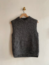 Hand Knit Peruvian Suri Wool-Alpaca Vest